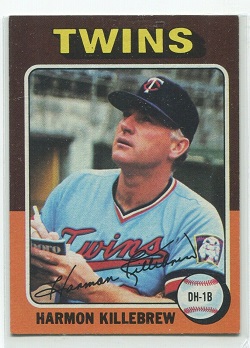 1973 HARMON KILLEBREW Minnesota TWINS Original Topps Baseball 